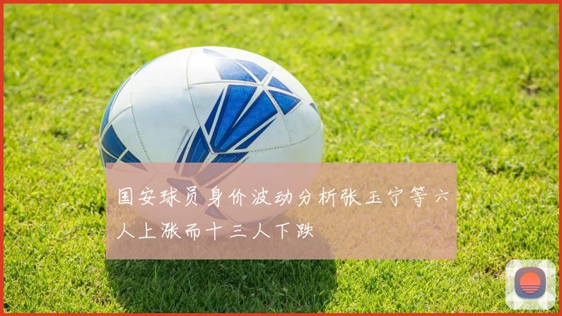 国安球员身价波动分析张玉宁等六人上涨而十三人下跌