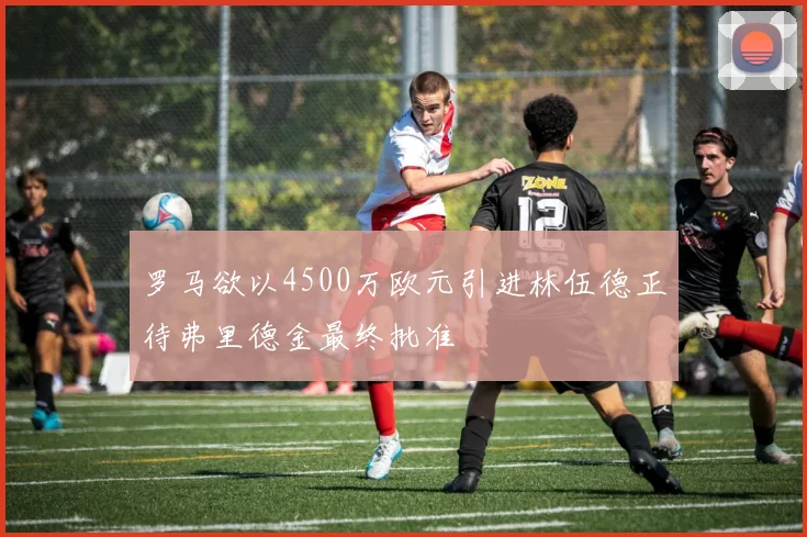 罗马欲以4500万欧元引进林伍德正待弗里德金最终批准